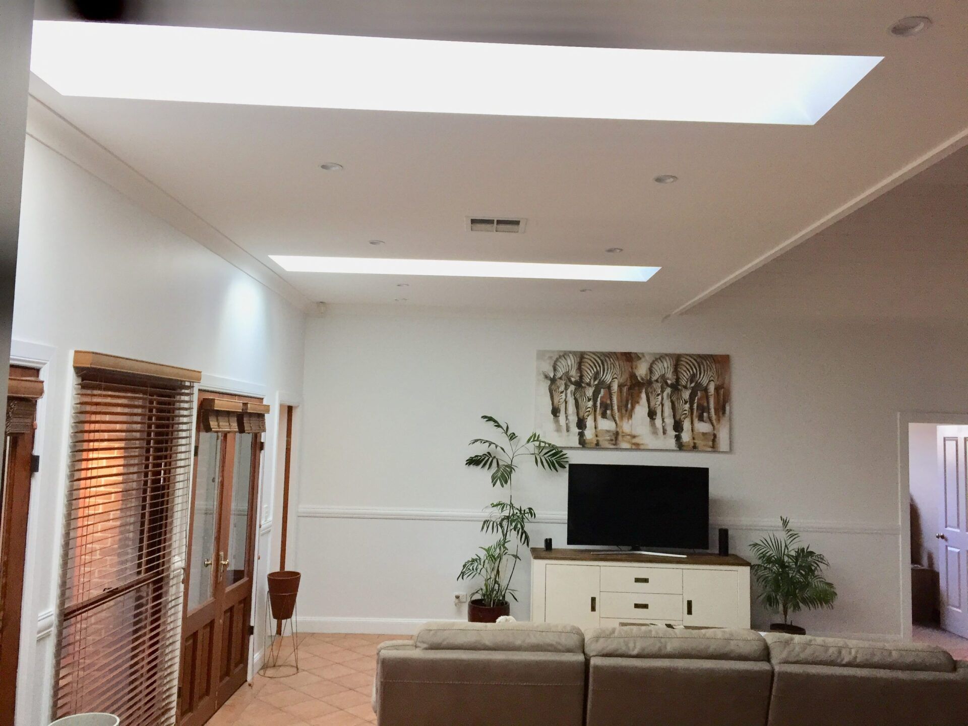 Living room Skylight — AG Skylights in Central Coast, NSW