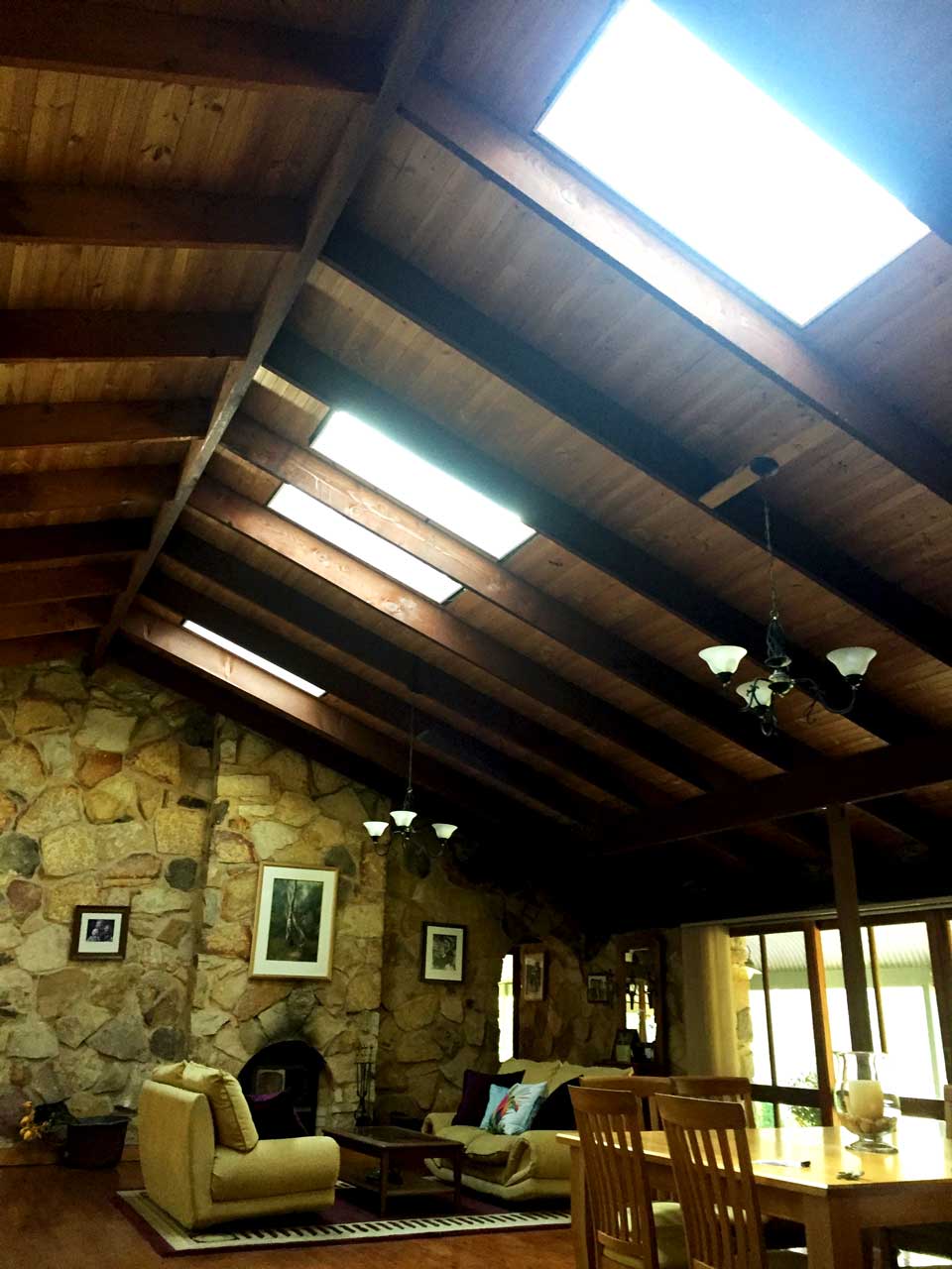 Skylights on sloped ceiling — AG Skylights in Central Coast, NSW