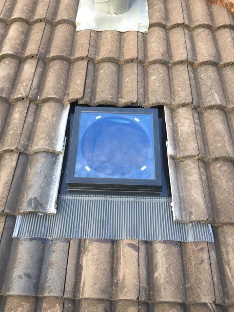 View of new skylight on roof — AG Skylights in Central Coast, NSW