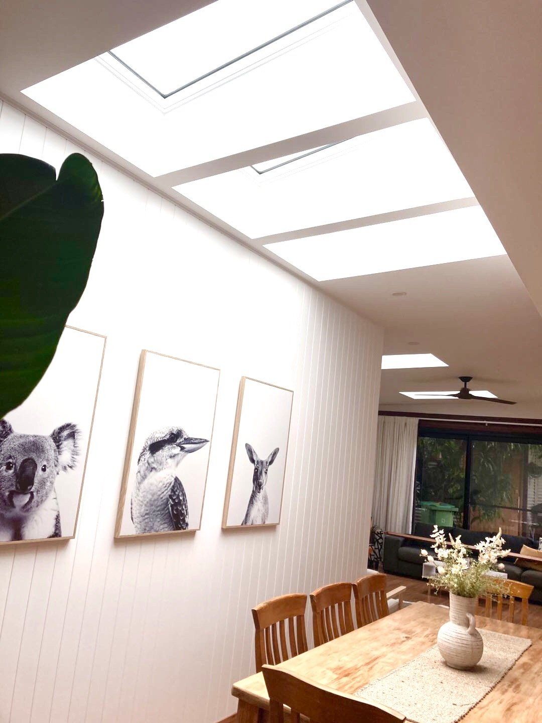 Long Skylight Over Paintings — AG Skylights in Central Coast, NSW