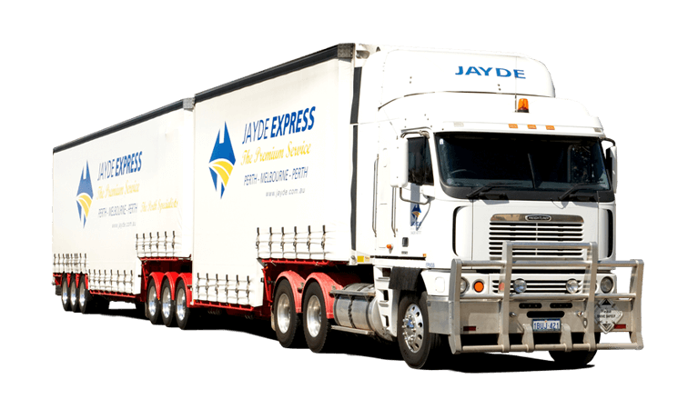 Truck used for our interstate transport services in Australia