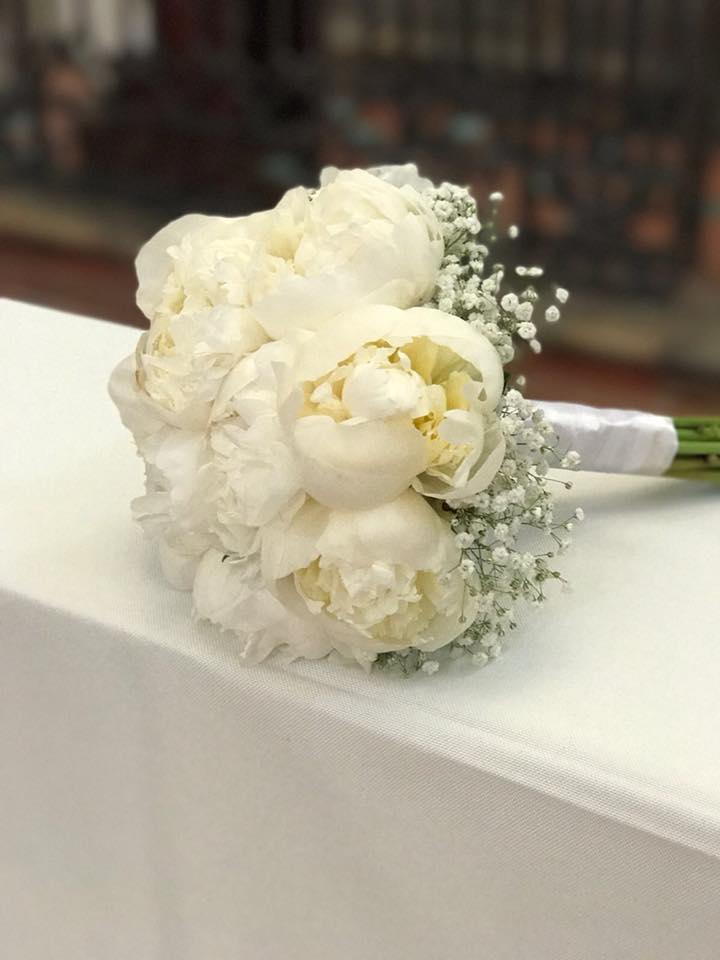 bouquet di fiori bianchi