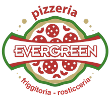 PIZZERIA BRACERIA EVERGREEN LOGO