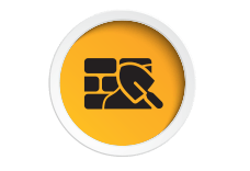 brick laying icon