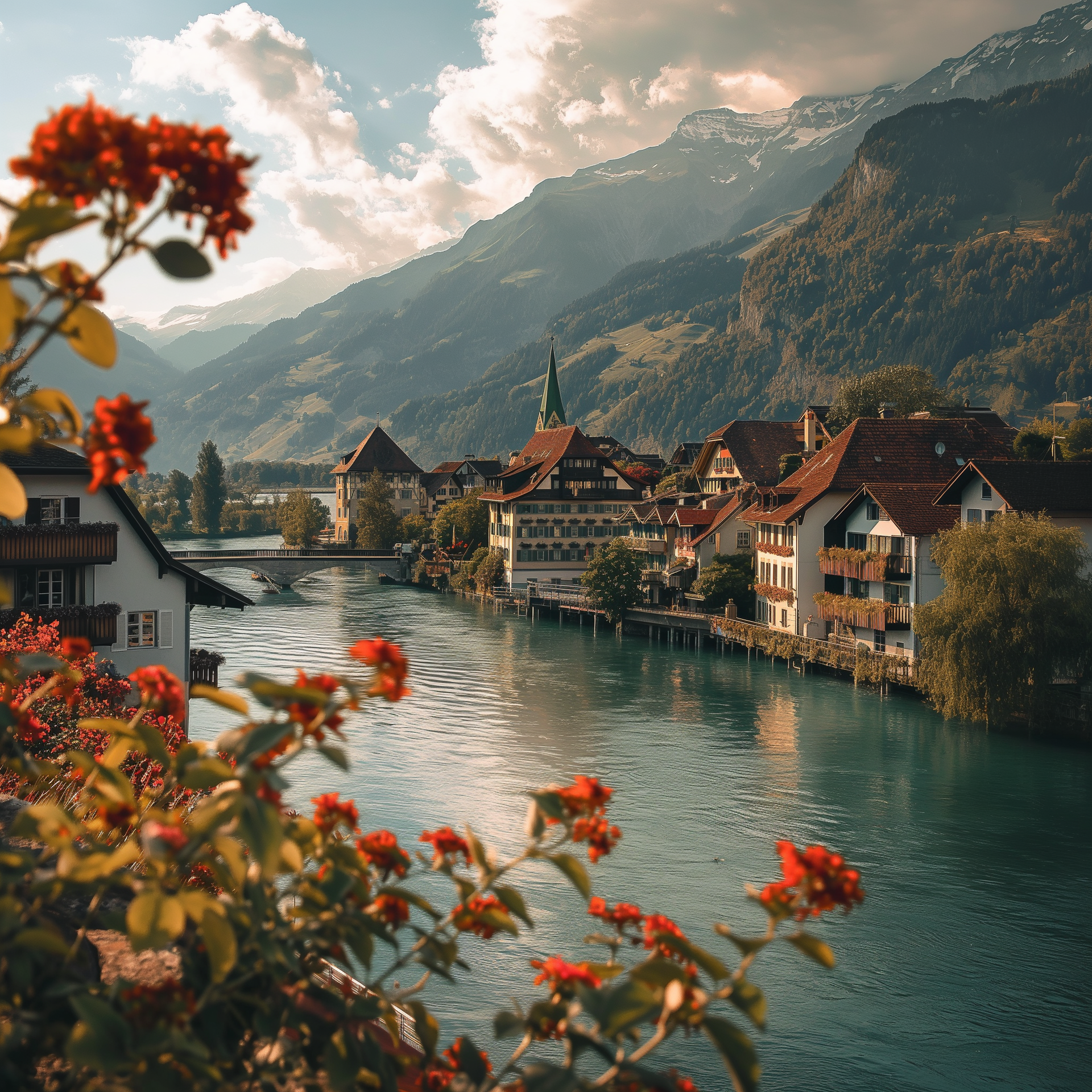 The beauty of Switzerland awaits all developers who dare