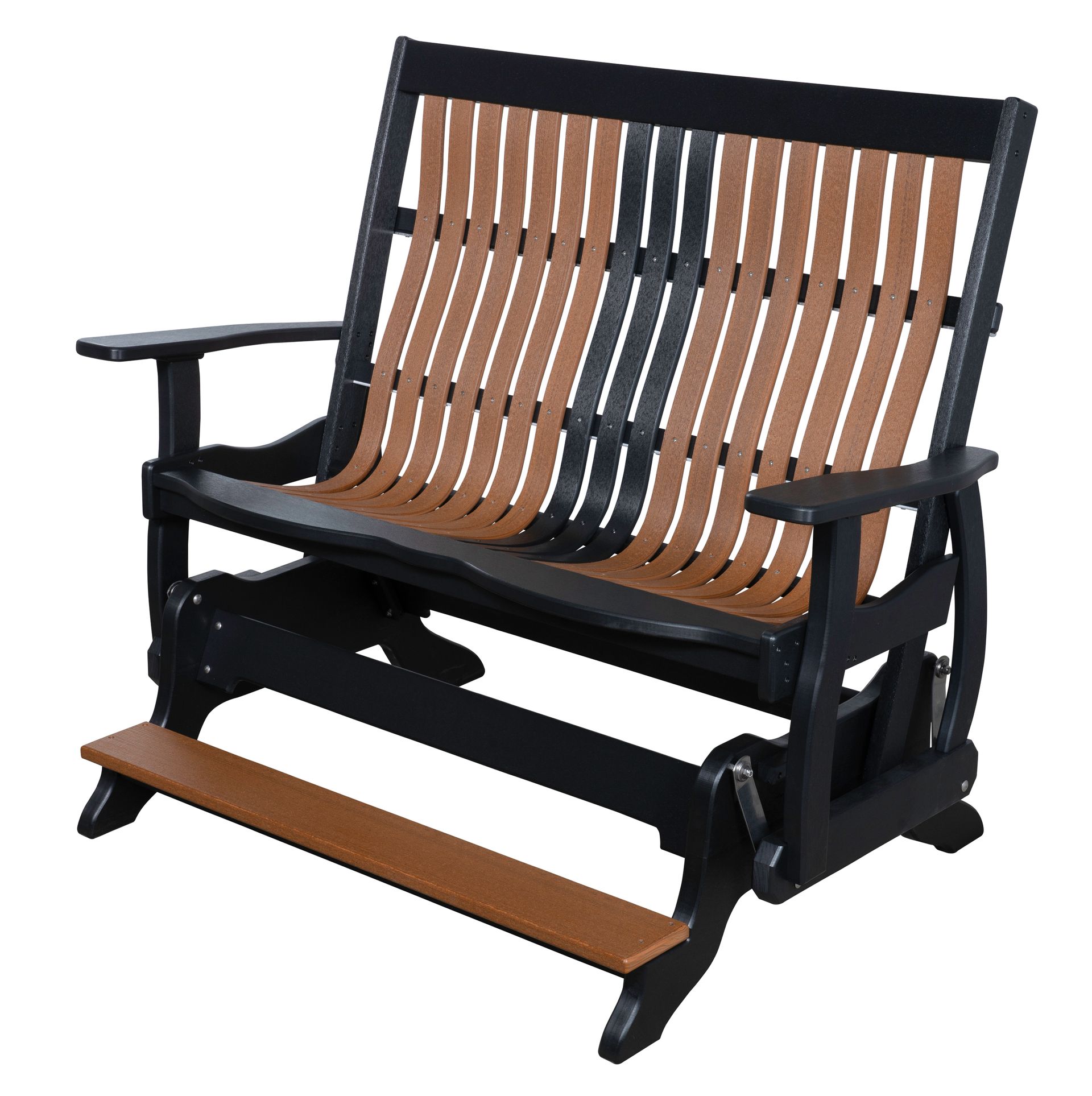 4' Mission Style Balcony Glider