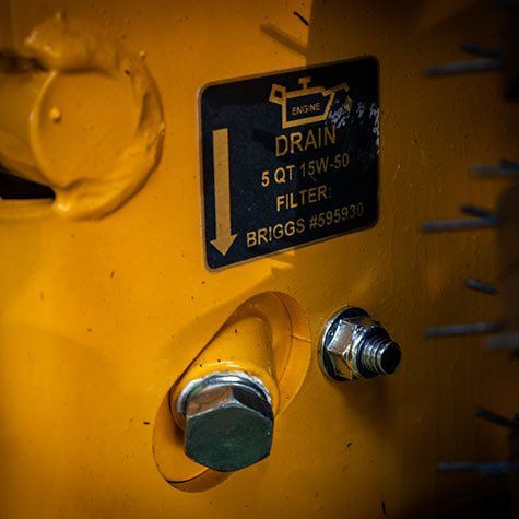 Built-in, Easy Access Oil Drain