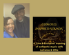 a poster for a live and exclusive evening of authentic music with lorraine and ollie