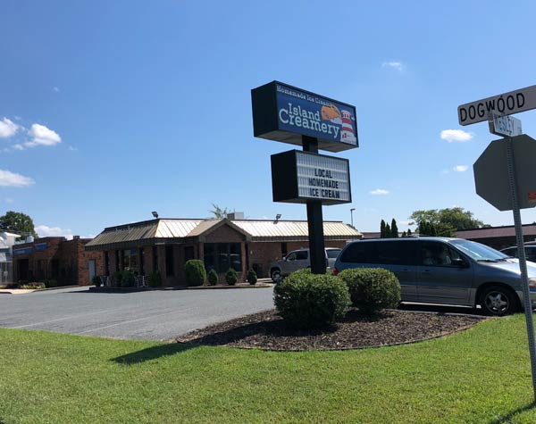 Salisbury MD ice cream shop