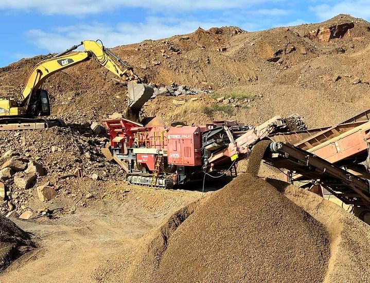 Primary jaw crushing