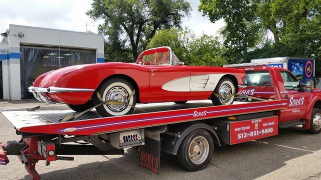 Red Car Standby - Milford, OH - Sora’s Towing, Inc.