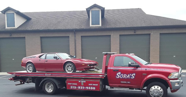 Brick Garage - Milford, OH - Sora’s Towing, Inc.