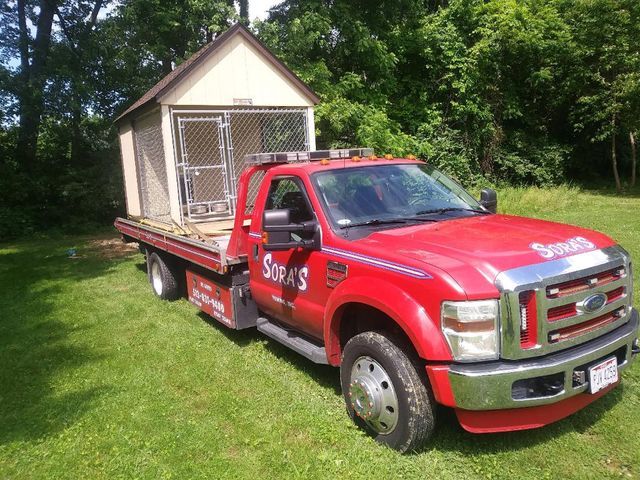 Hut On Truck - Milford, OH - Sora’s Towing, Inc.