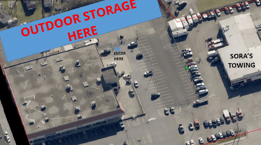 Outdoor Storage - Milford, OH - Sora’s Towing, Inc.