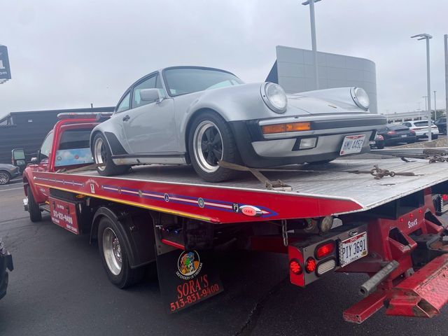 White Truck With Sky - Milford, OH - Sora’s Towing, Inc.