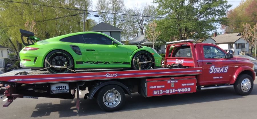 Green Car - Milford, OH - Sora’s Towing, Inc.