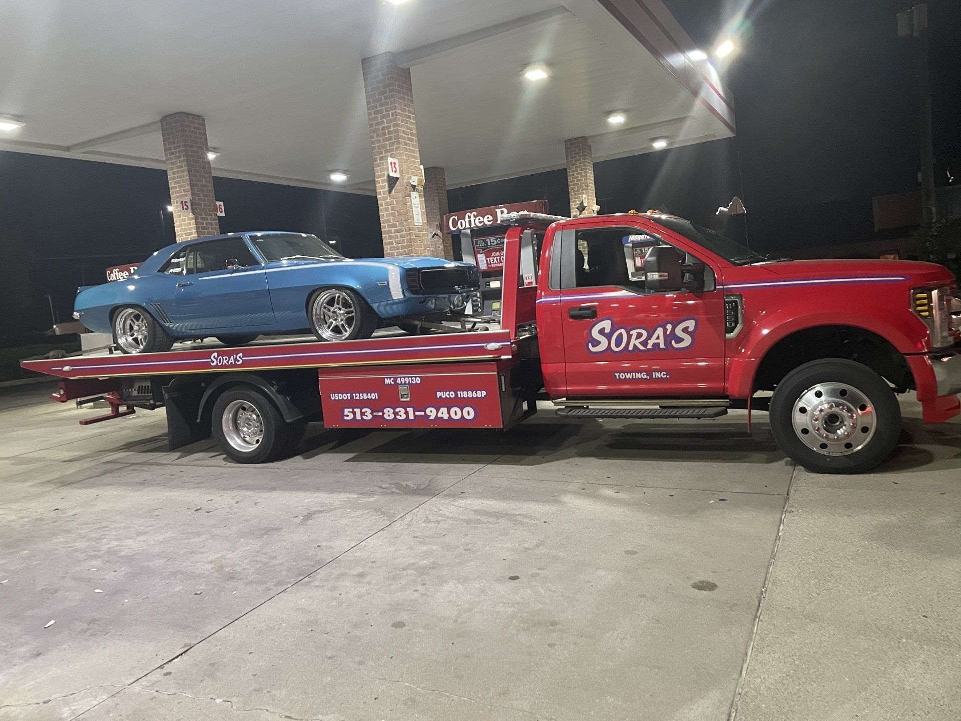 Truck Parking - Milford, OH - Sora’s Towing, Inc.