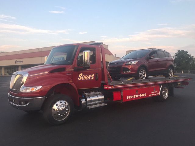 Reddish Car - Milford, OH - Sora’s Towing, Inc.