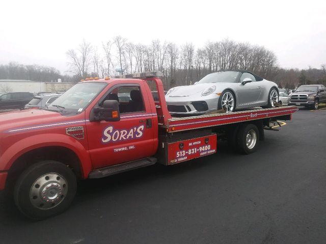 Towing Car Carry Over - Milford, OH - Sora’s Towing, Inc.