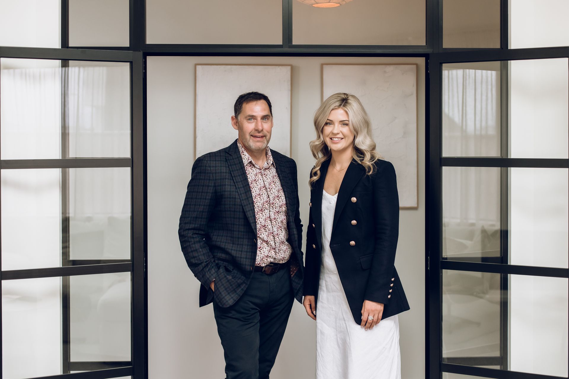 Peter Lewis and Ashlee Wiblin from The Home Loan Collective Team, Blenheim, Marlborough, Christchurch NZ
