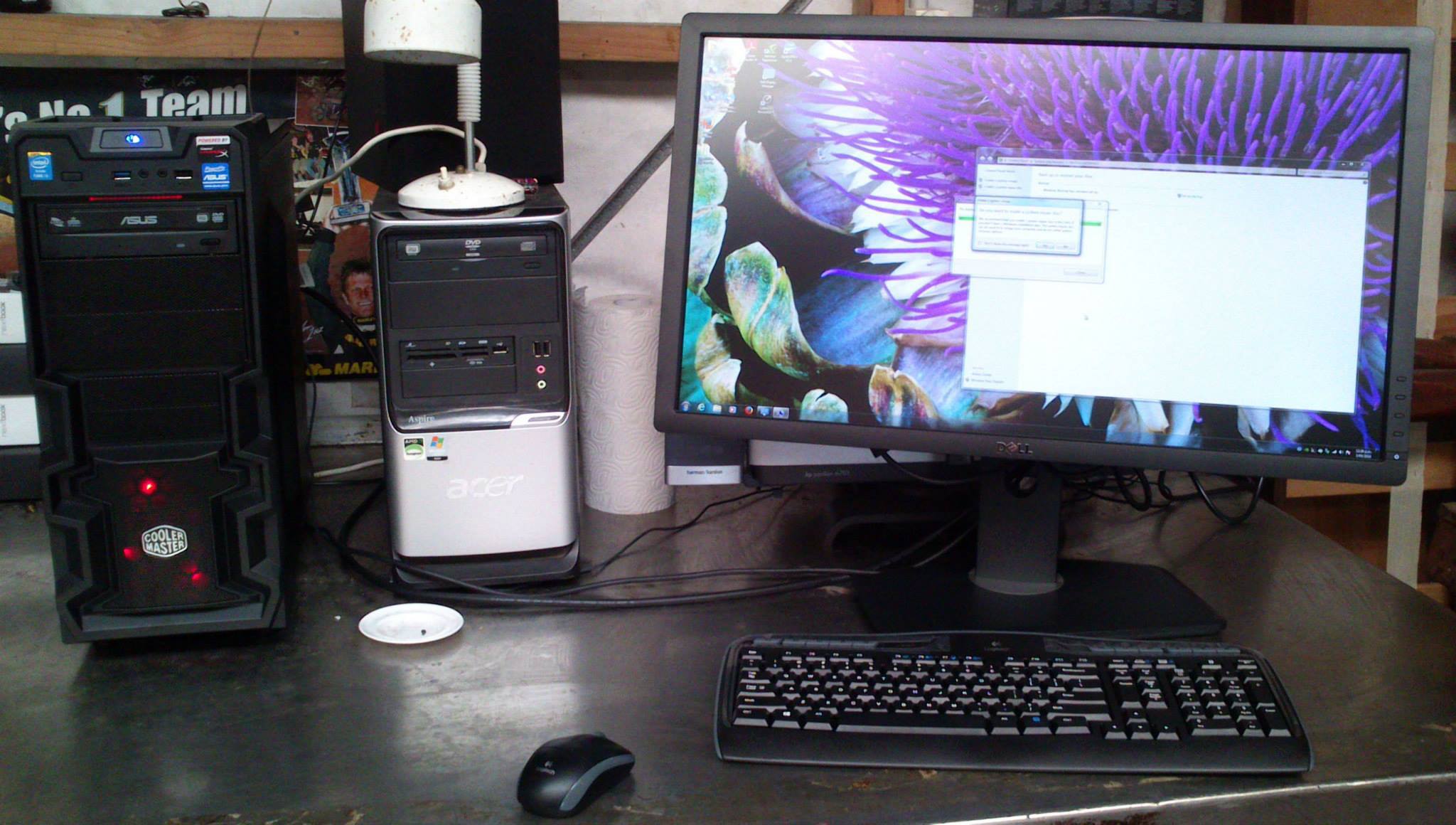 Desktop for dependable computer repairs in Waitara