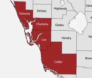 Florida Map — Naples, FL — Naples Awning