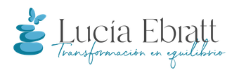Un logotipo para Lucia Ebratt Transformación en equilibrio