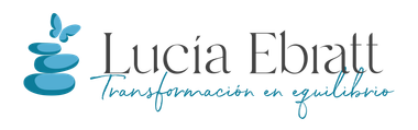 Un logotipo para Lucia Ebratt Transformación en equilibrio