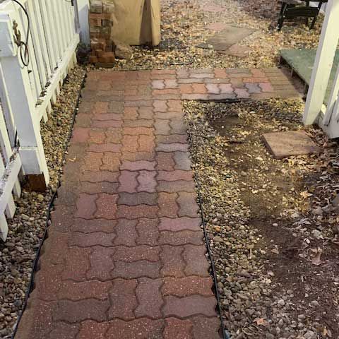 New Walkway — Caseyville, IL — Two Brothers Tree Service and Landscape