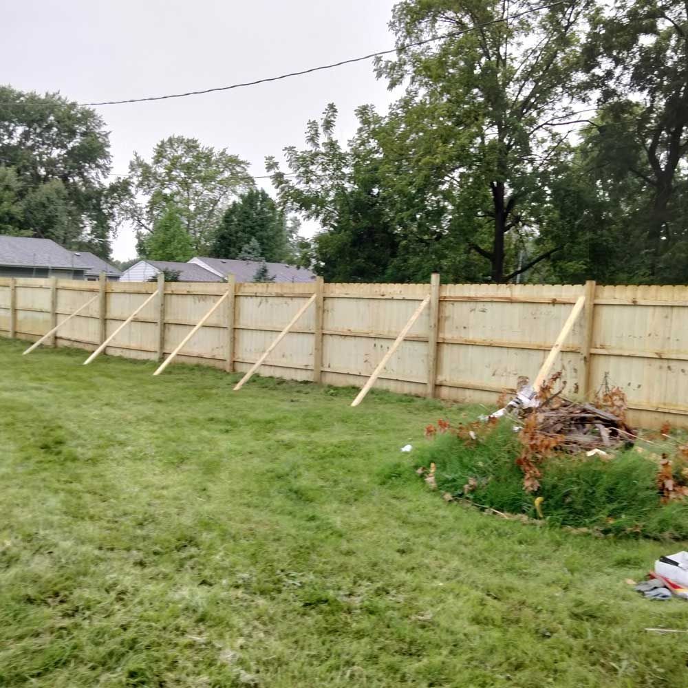 Old Fence — Caseyville, IL — Two Brothers Tree Service and Landscape