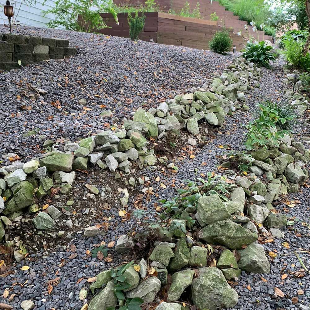 Layers of Rocks — Caseyville, IL — Two Brothers Tree Service and Landscape