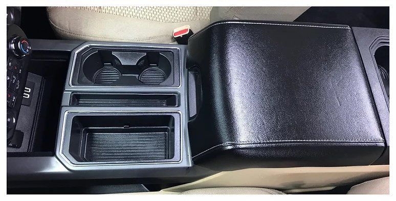 clean center console after