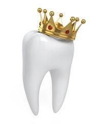tooth with a real crown - Lincoln, NE - Blome Family Dentistry