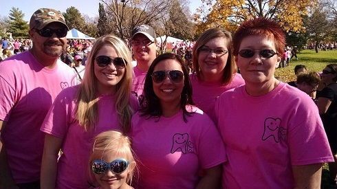 Susan G Kommen Walk for a Cure — Lincoln, NE — Blome Family Dentistry ~ Dr Sara Wubbels, DDS