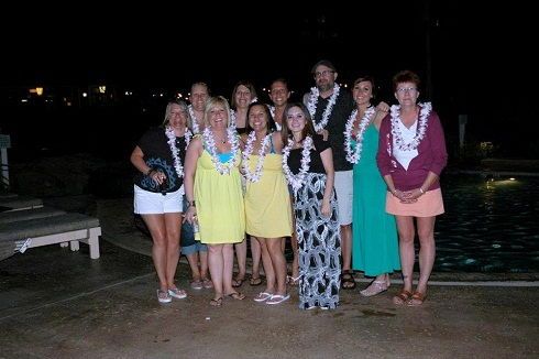 Staff in Hawaii February 2012 — Lincoln, NE — Blome Family Dentistry ~ Dr Sara Wubbels, DDS