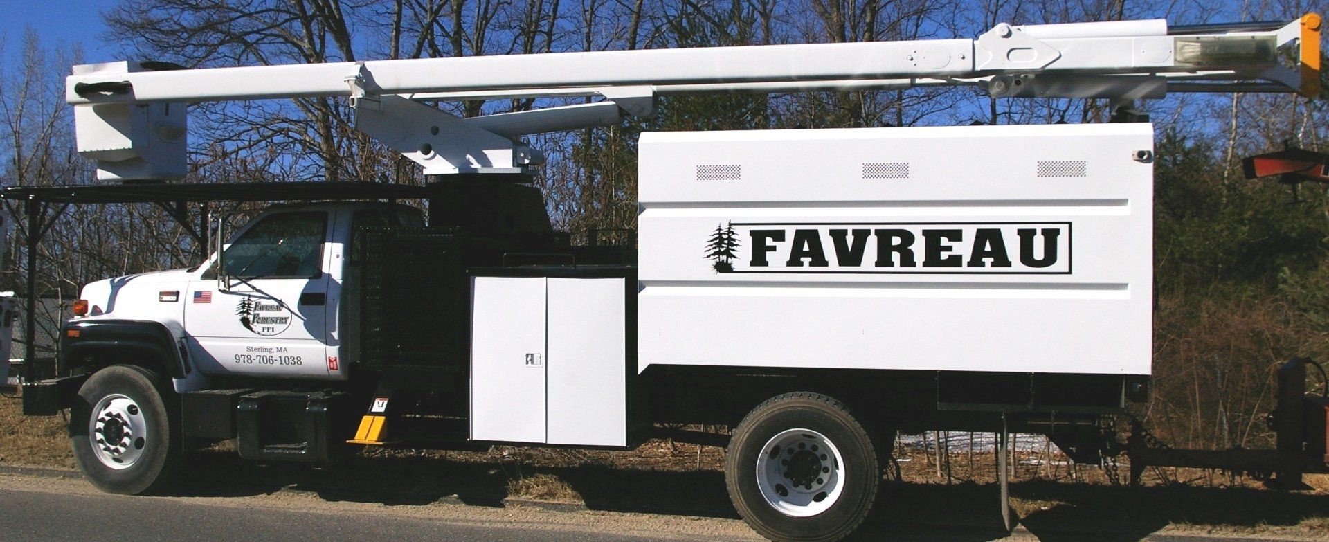 Favreau Forestry truck