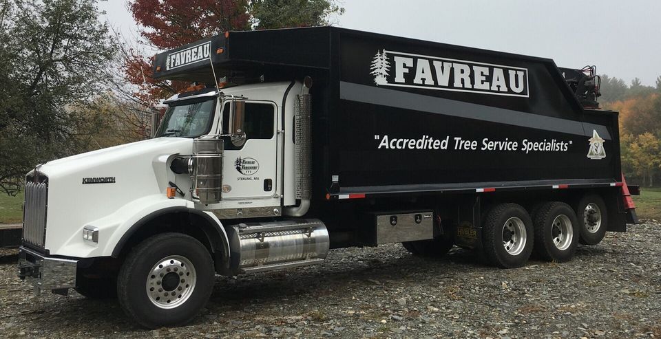 Favreau Forestry truck