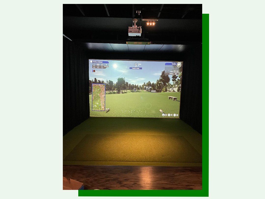 Golf Simulator — Moorhead, MN — The Clubhouse Indoor Golf Lounge