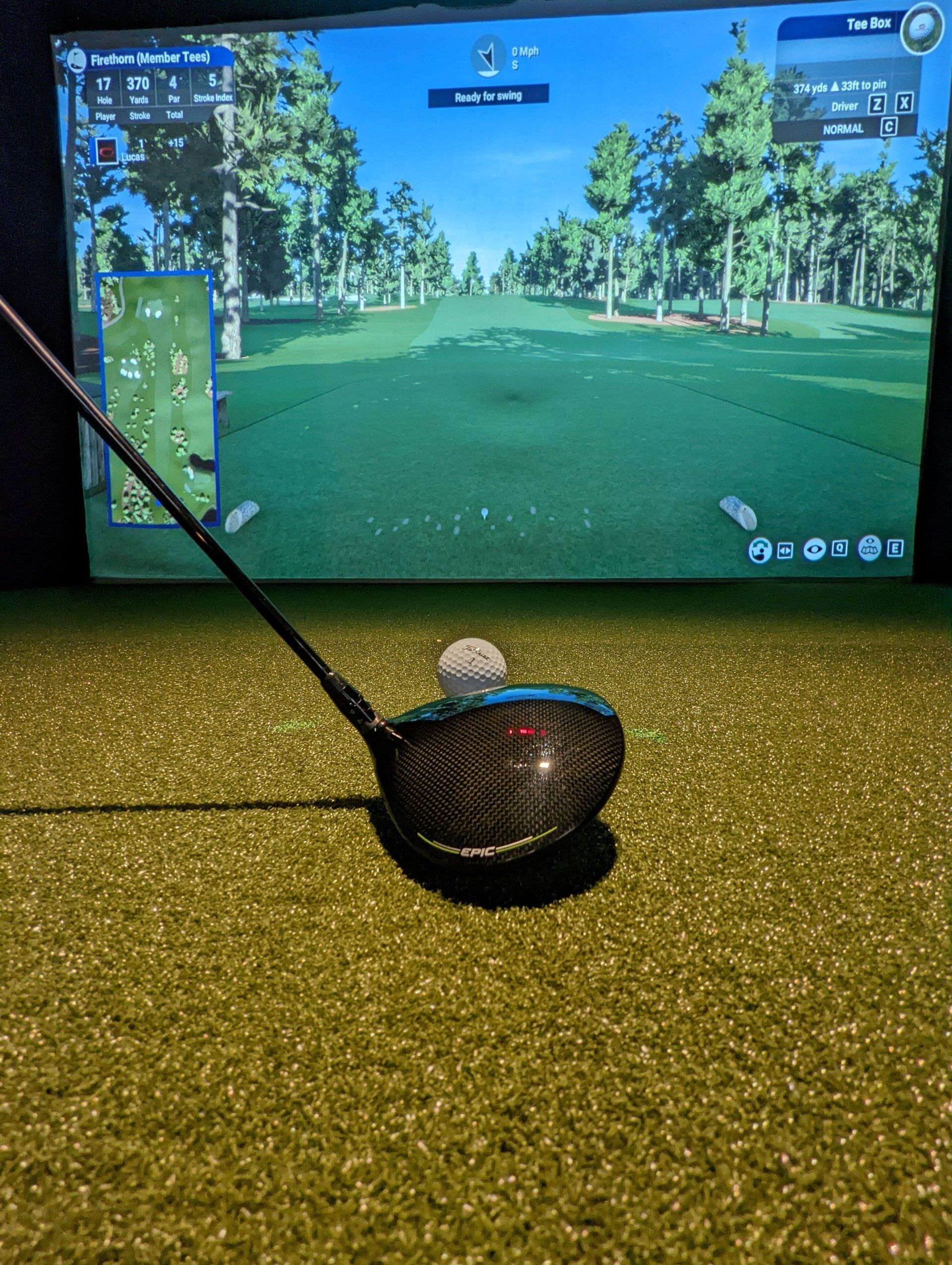 Golf simulator
