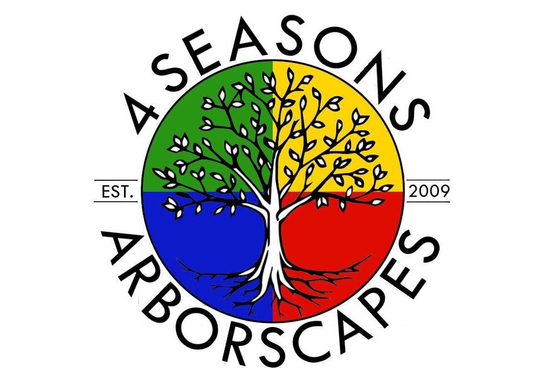 a logo for a company called 4 seasons arborscapes