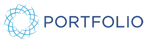 Portfolio Solutions Logo of the word