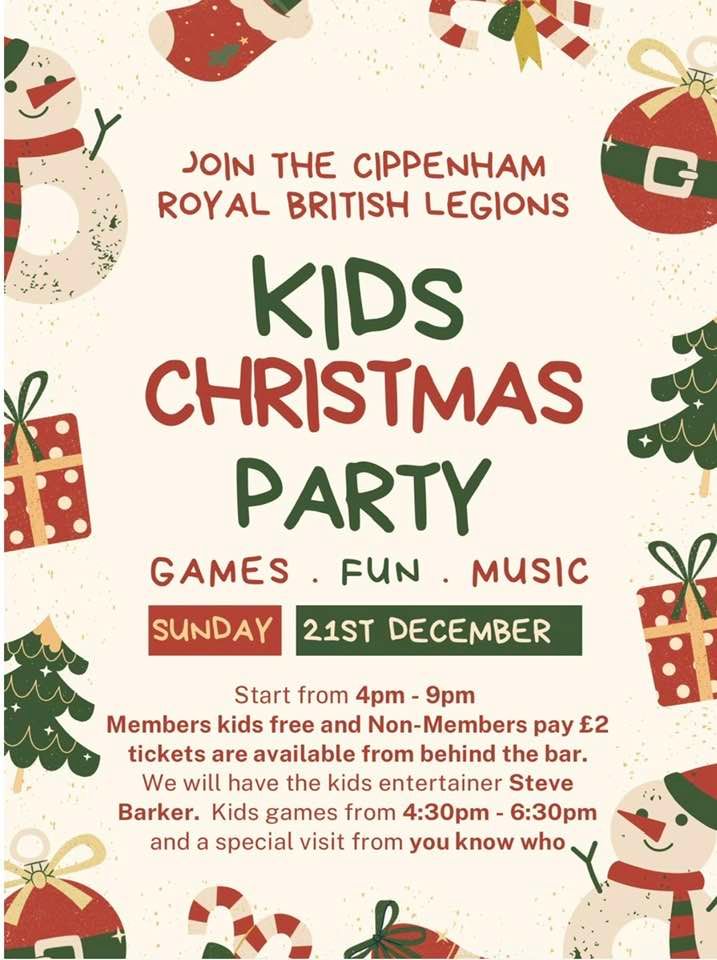 kids Party at the Cippenham Royal British Legion
