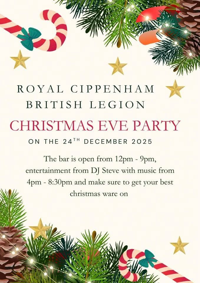 Christmas Eve Party at the Cippenham Royal British Legion Club