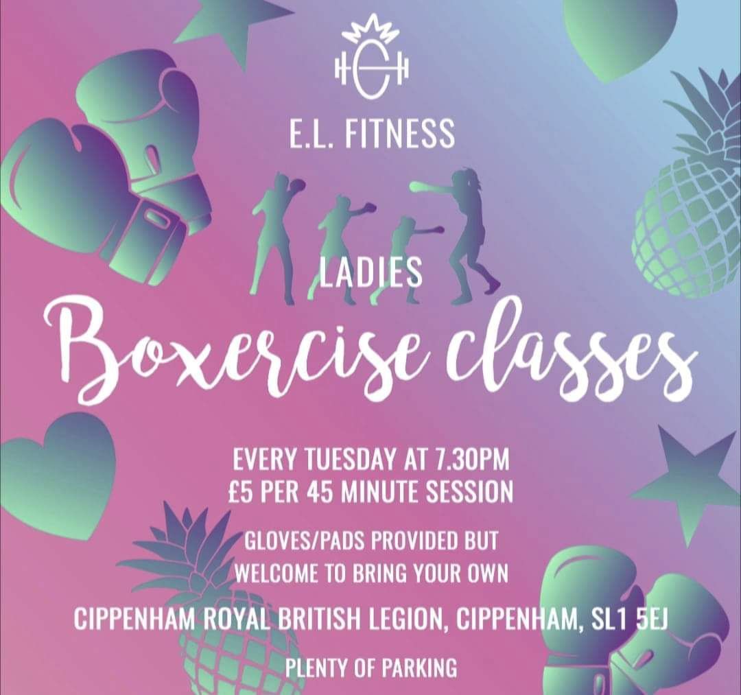 What's On Ladies Boxercise every Tuesday