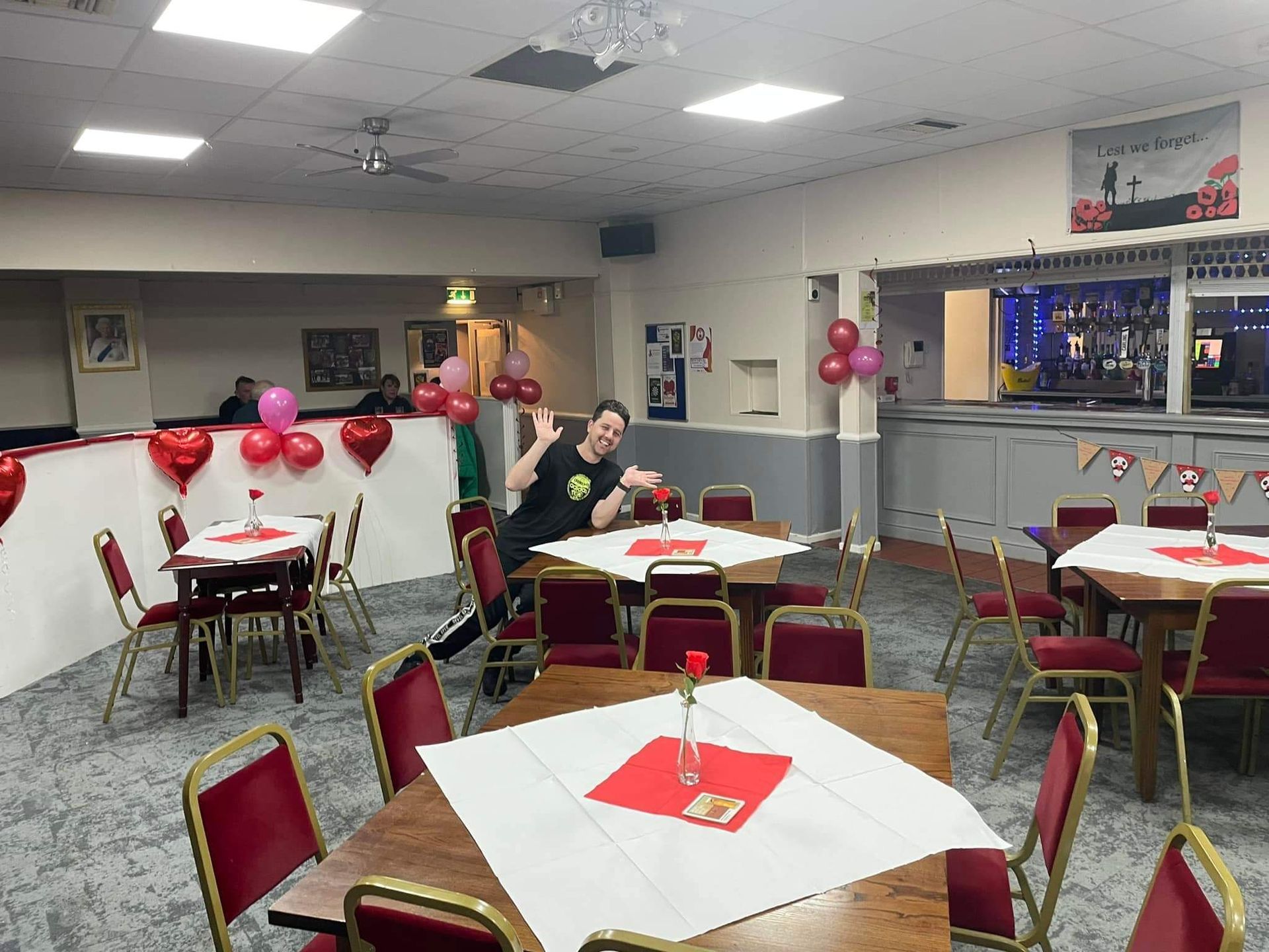 The Cippenham Royal British Legion 175 capacity person Main hall and fully licensed bar