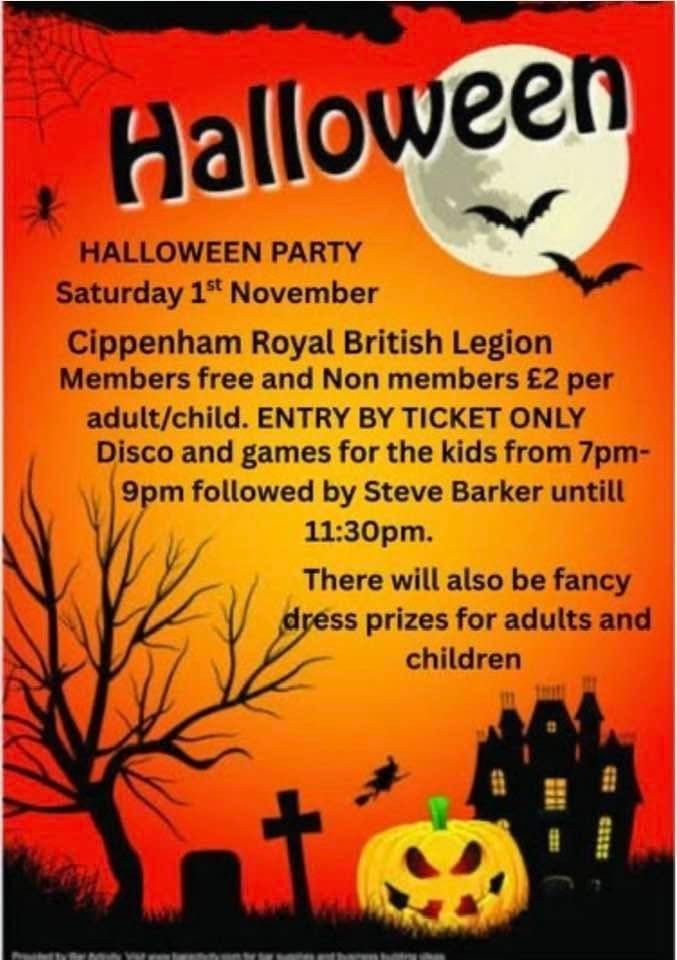 Halloween at Cippenham Royal British Legion Club