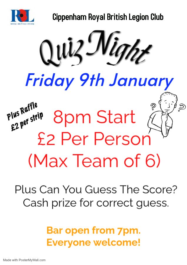 Quiz Night at the CRBLC