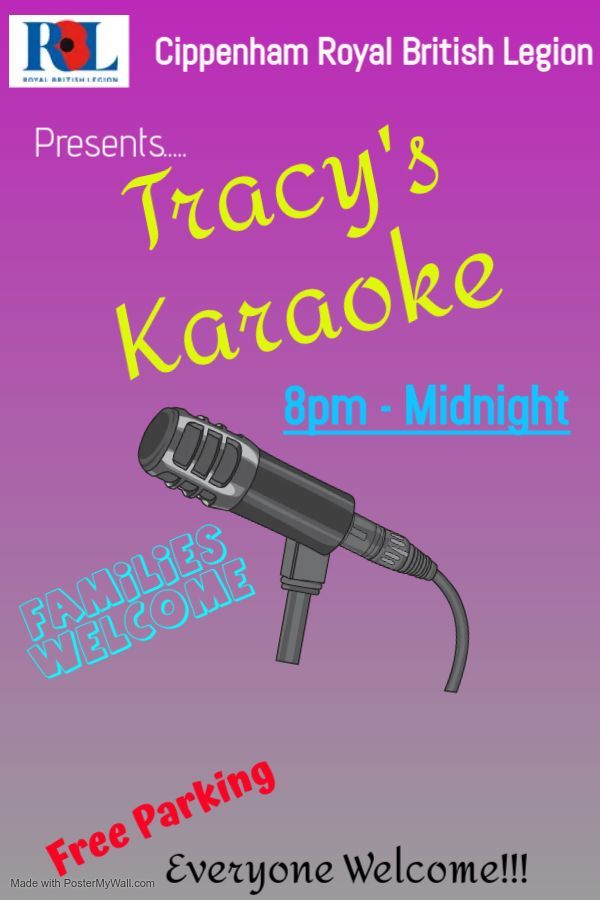 Friday 27th December Karaoke at the CRBLC