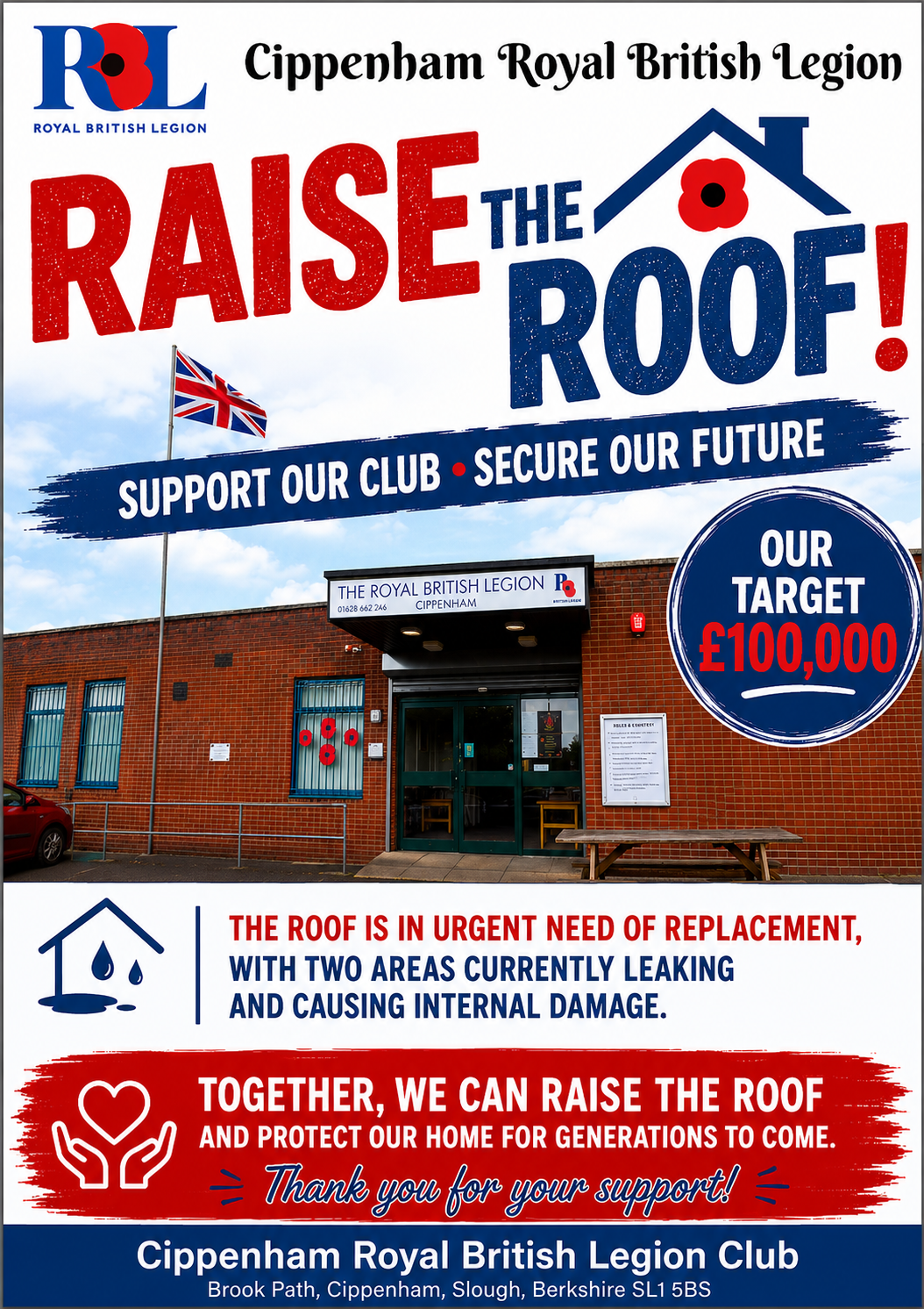 CRBL - Raise the Roof  Fundraising Summary
