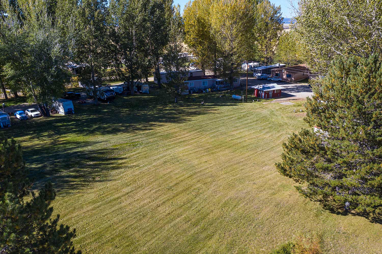 Open field at Meadow Edge Park